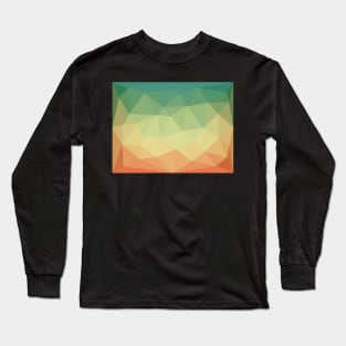 Triangles Pattern Long Sleeve T-Shirt